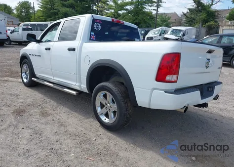 2012 Ram 1500 St из США, поврежденный, VIN 1C6RD7KT3CS199931